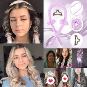 Curly-Q Heatless Curl Set